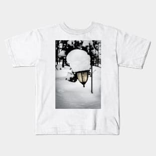 Snow Lantern 1 Kids T-Shirt